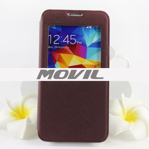 NP-1969 PU  leathe funda para Samsung Galaxy S5 G900F-12